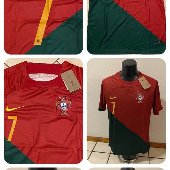 Portugal Cristiano Ronaldo # 7 Jersey , Unisex - Picture 13 of 13